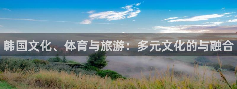 321nba直播：韩国文化、体育与旅游：多元文化的与融合